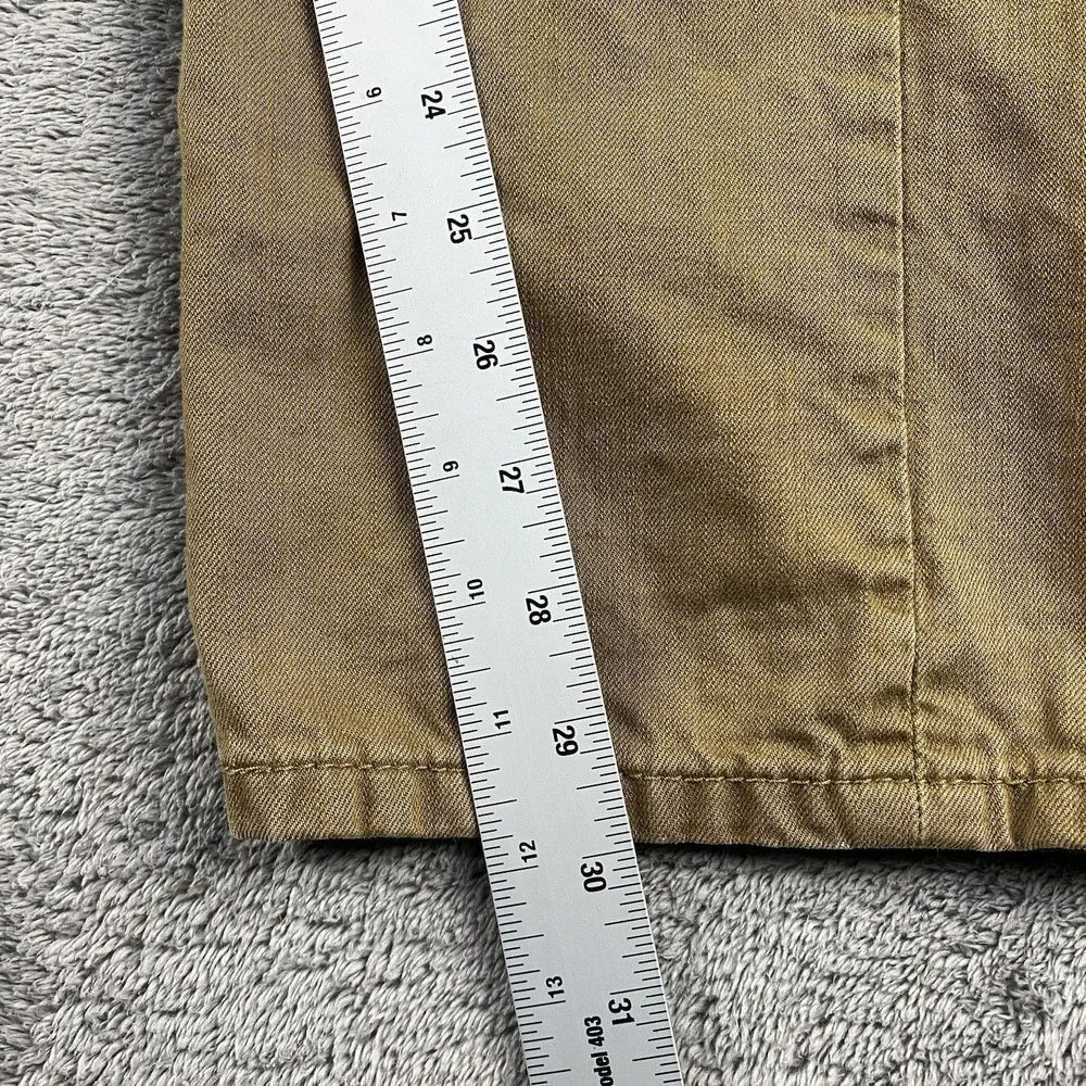 Levis 505 Straight Leg Jeans Mens 32x32 Tan Mid‎ Rise
